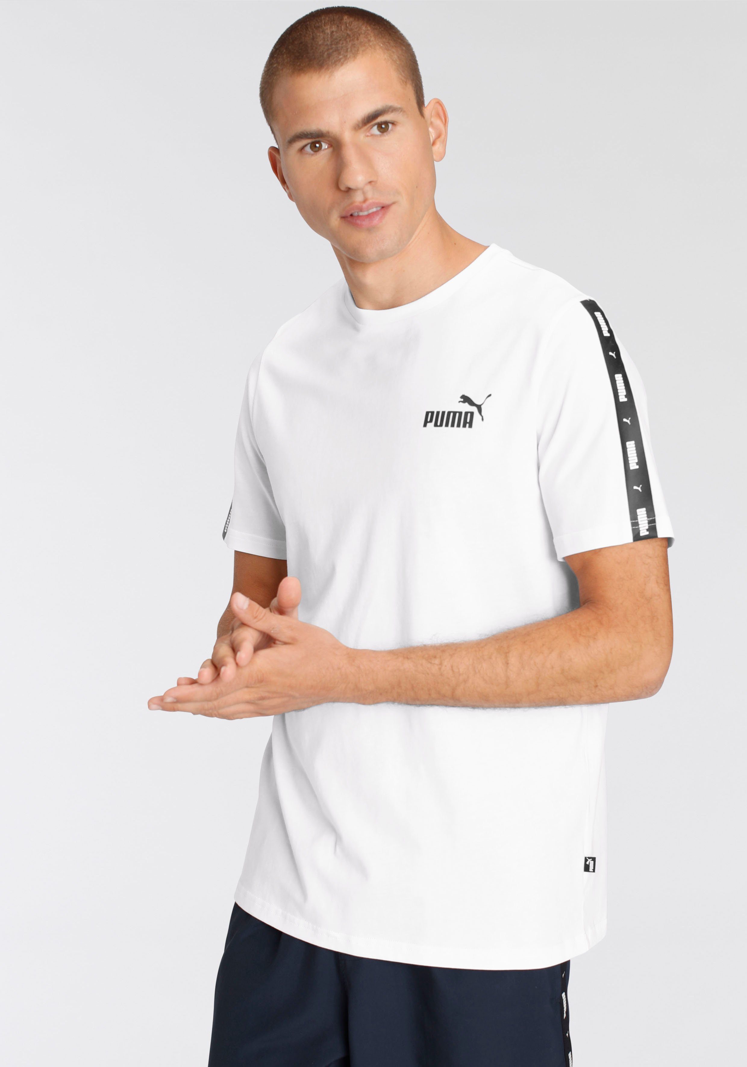 PUMA T-Shirt "ESS+ TAPE TEE" günstig online kaufen