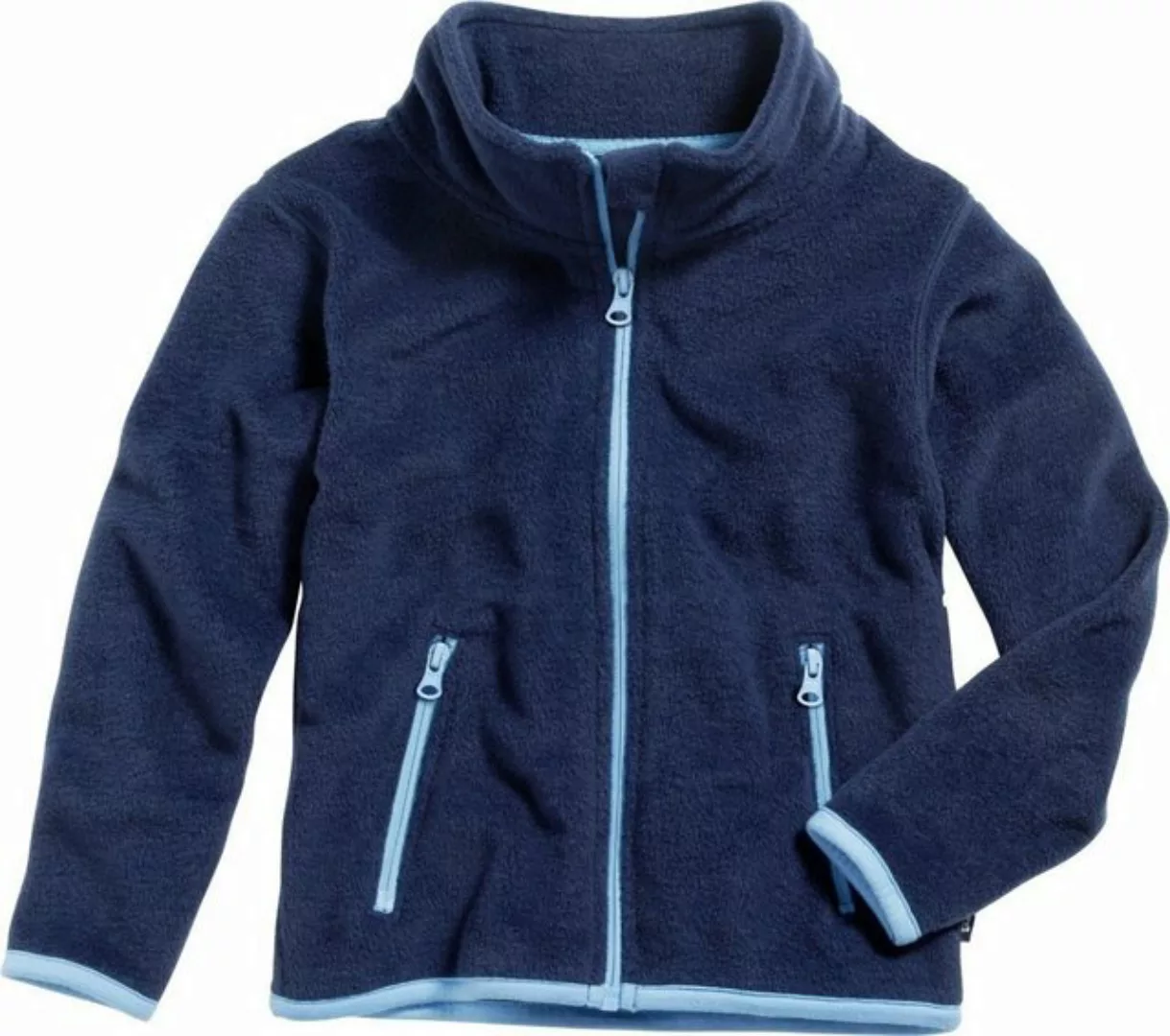 Playshoes Fleecejacke Fleece-Jacke farbig abgesetzt günstig online kaufen