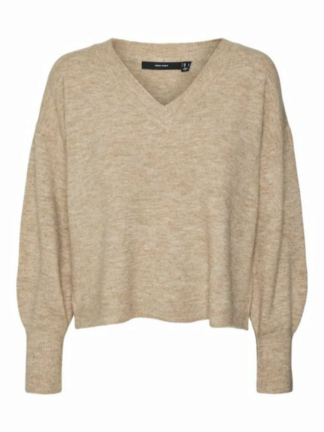 Vero Moda Strickpullover VMJUPITER (1-tlg) Drapiert/gerafft günstig online kaufen