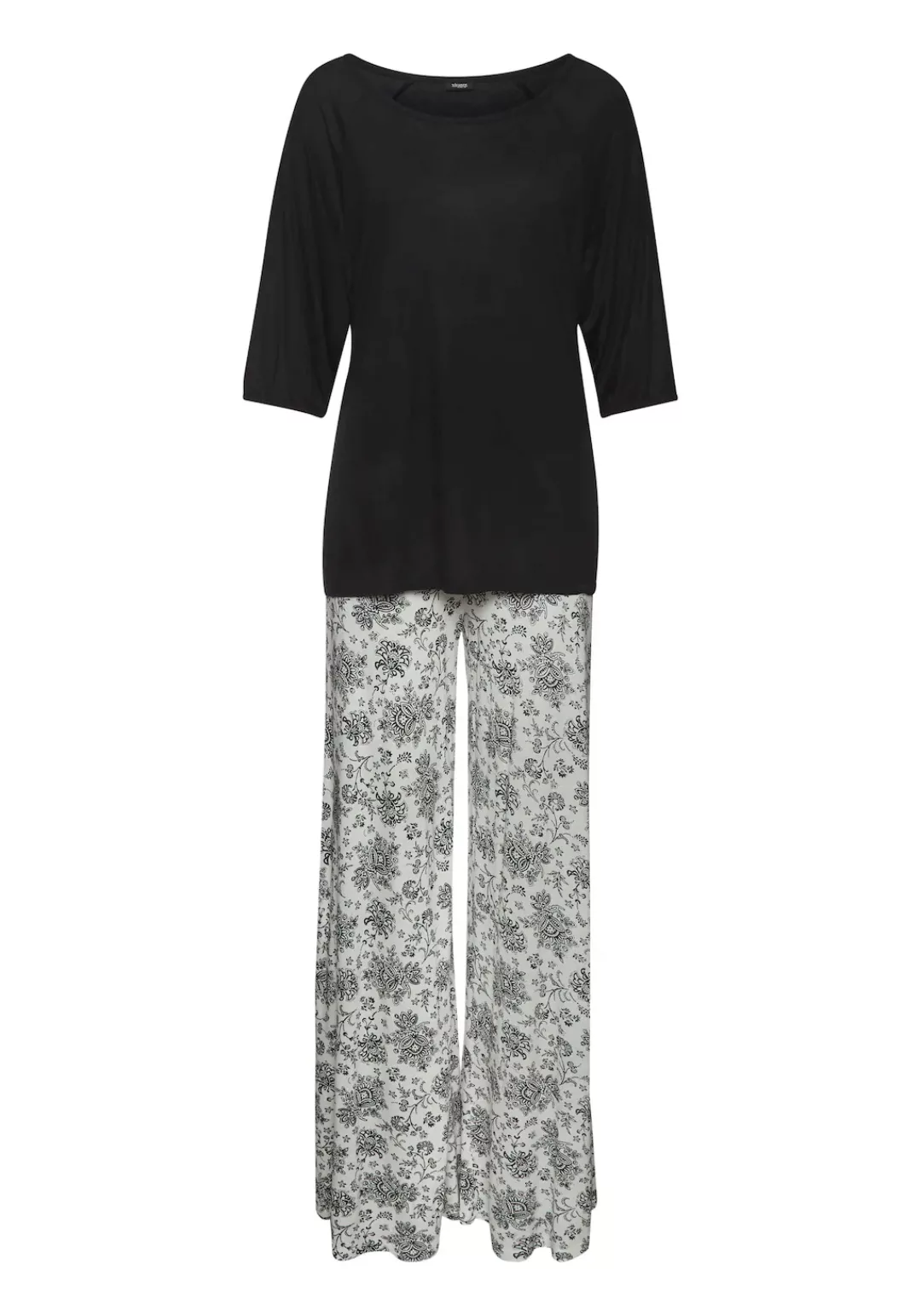 Vivance Dreams Pyjama, (2 tlg.), mit Paisleymuster günstig online kaufen