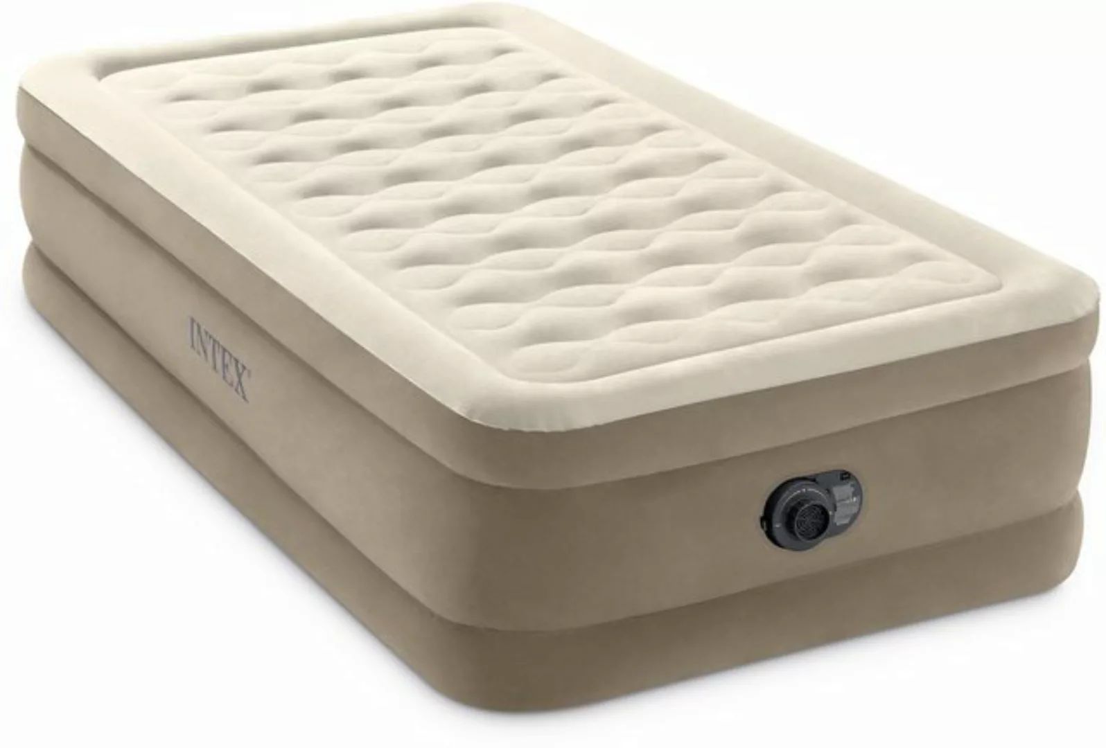 Intex Luftbett Indoor Luftbett Twin Deluxe Ultra Plush Airbed 191x99x46 Pum günstig online kaufen