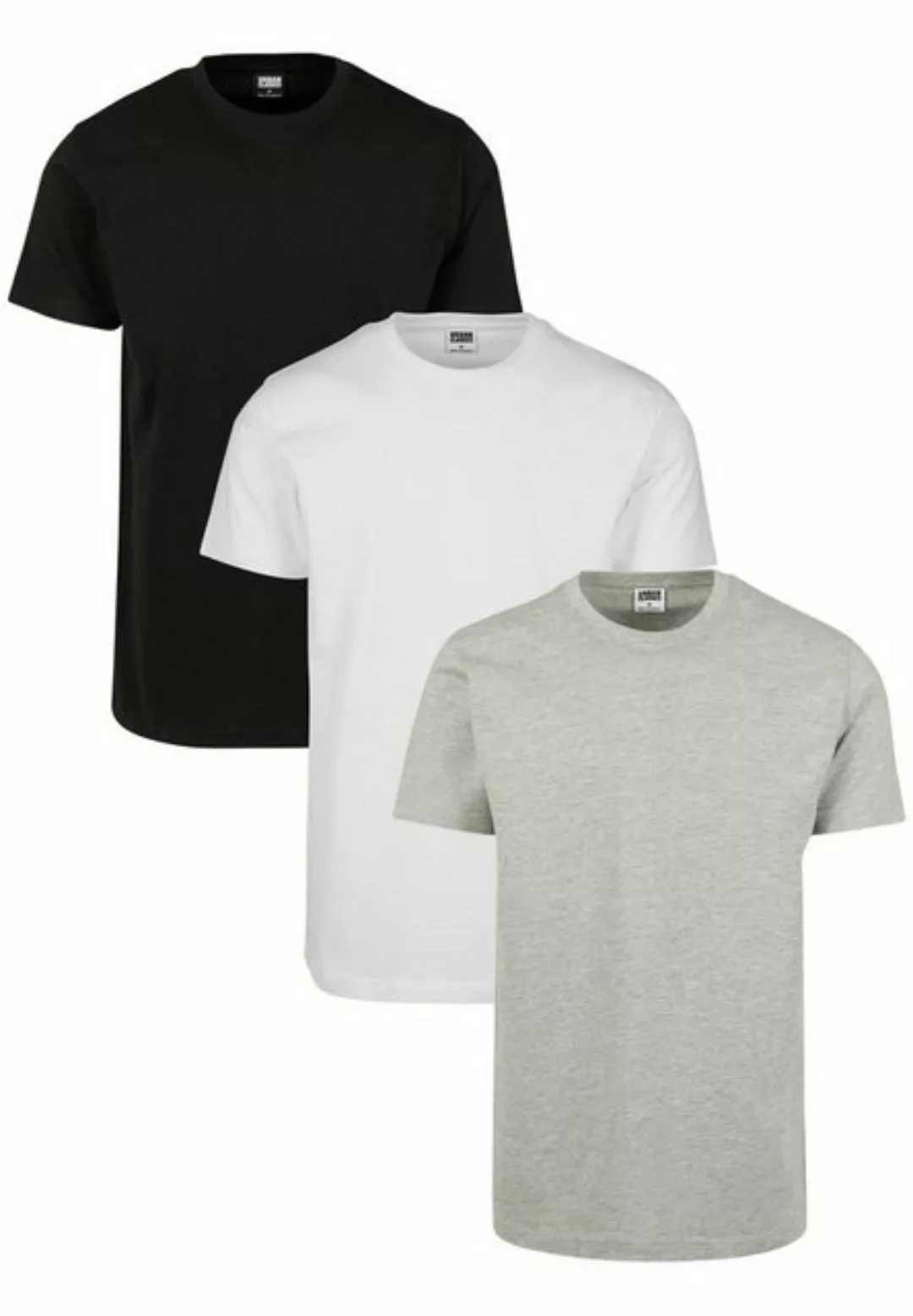 URBAN CLASSICS T-Shirt Urban Classics Herren Basic Tee 3-Pack (1-tlg) günstig online kaufen