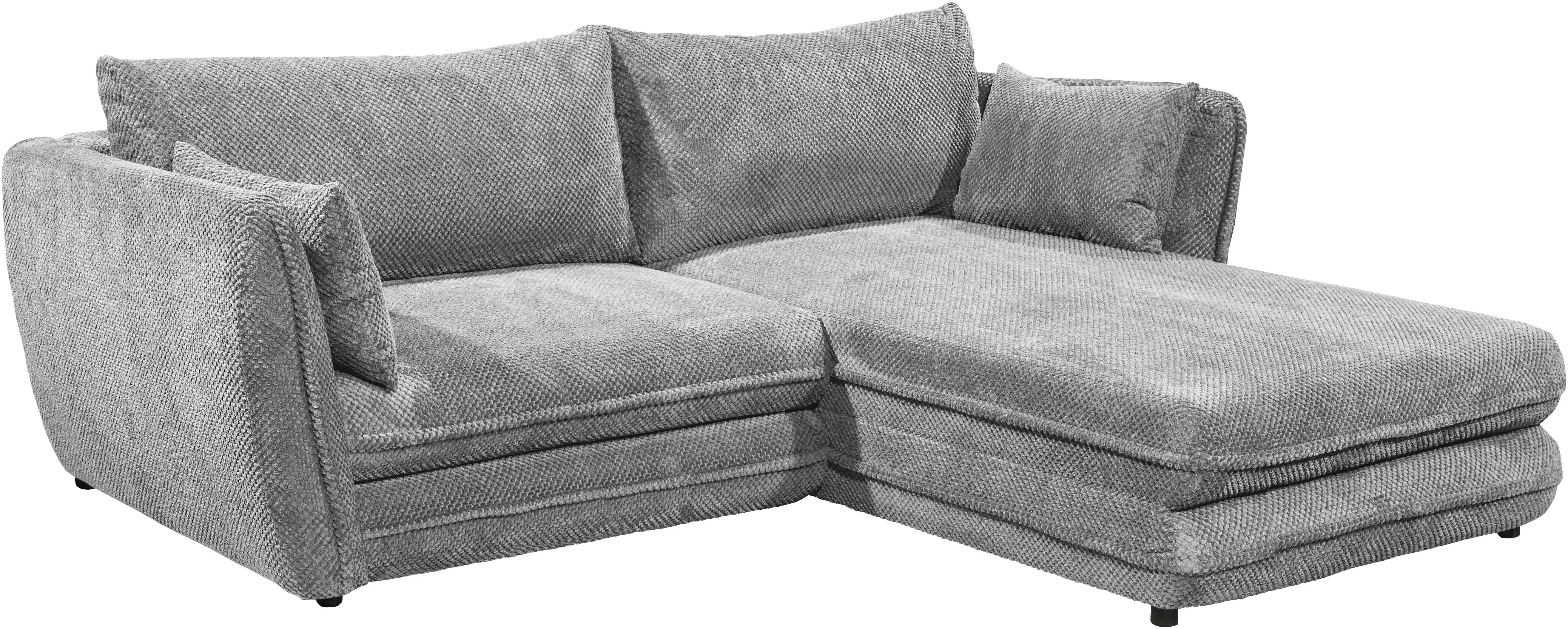 ED EXCITING DESIGN Ecksofa "Stanley", frei im Raum stellbar, mit Schlaffunk günstig online kaufen