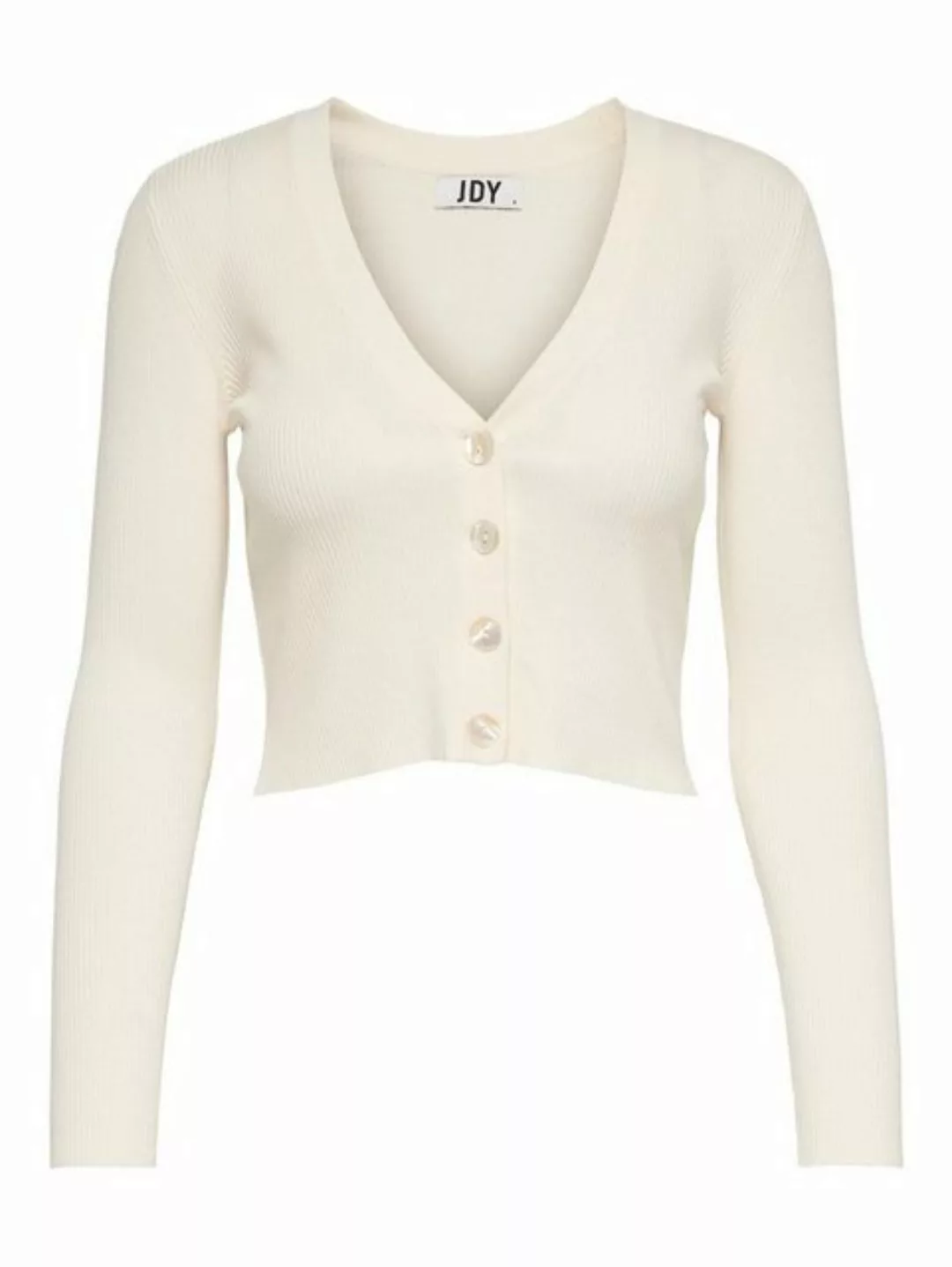 JACQUELINE de YONG Cardigan Kurze Dünne Langarm Strickjacke V-Neck Basic Ca günstig online kaufen