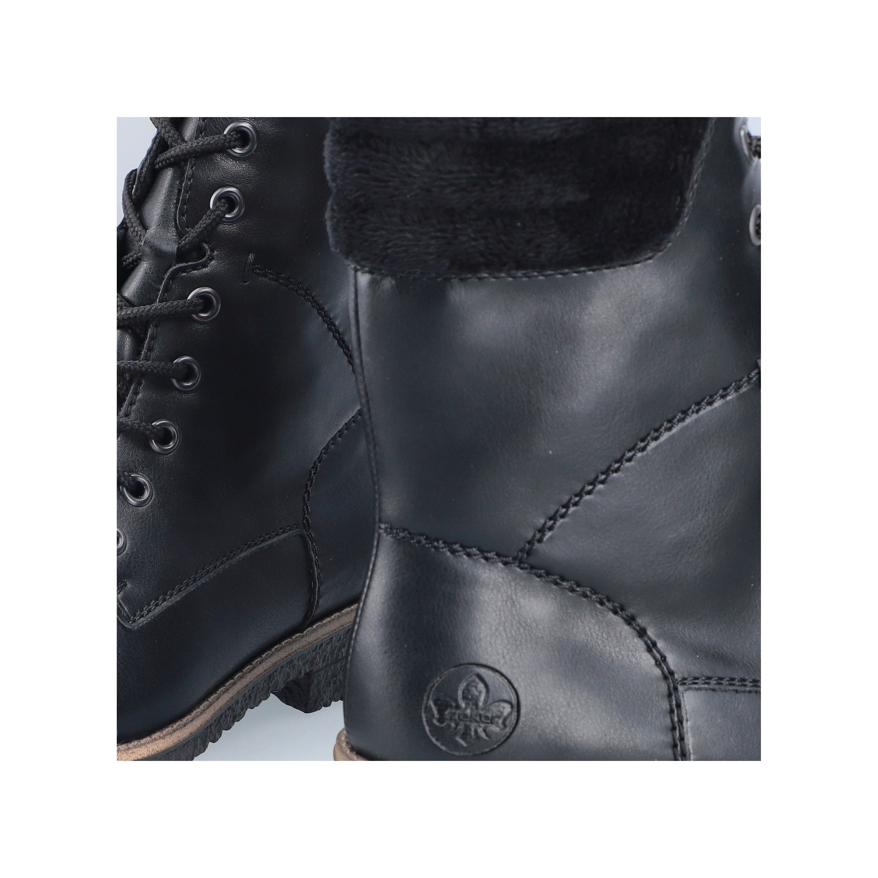 Rieker Schnürstiefelette, Schnürboots, Herbstboots mit gepolstertem Schaftr günstig online kaufen