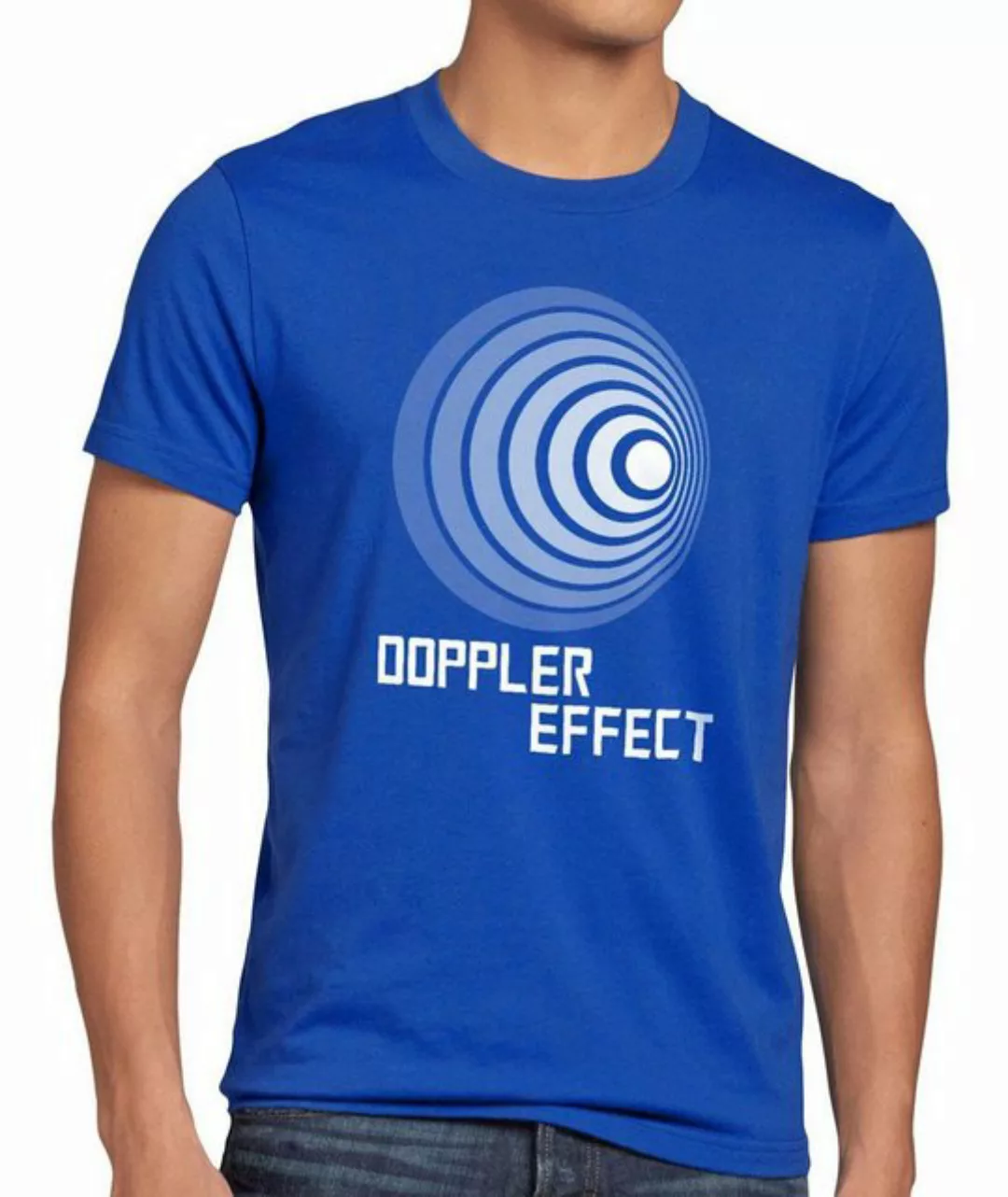 style3 Print-Shirt Herren T-Shirt Doppler Effect Cooper Big Bang Sheldon Ef günstig online kaufen