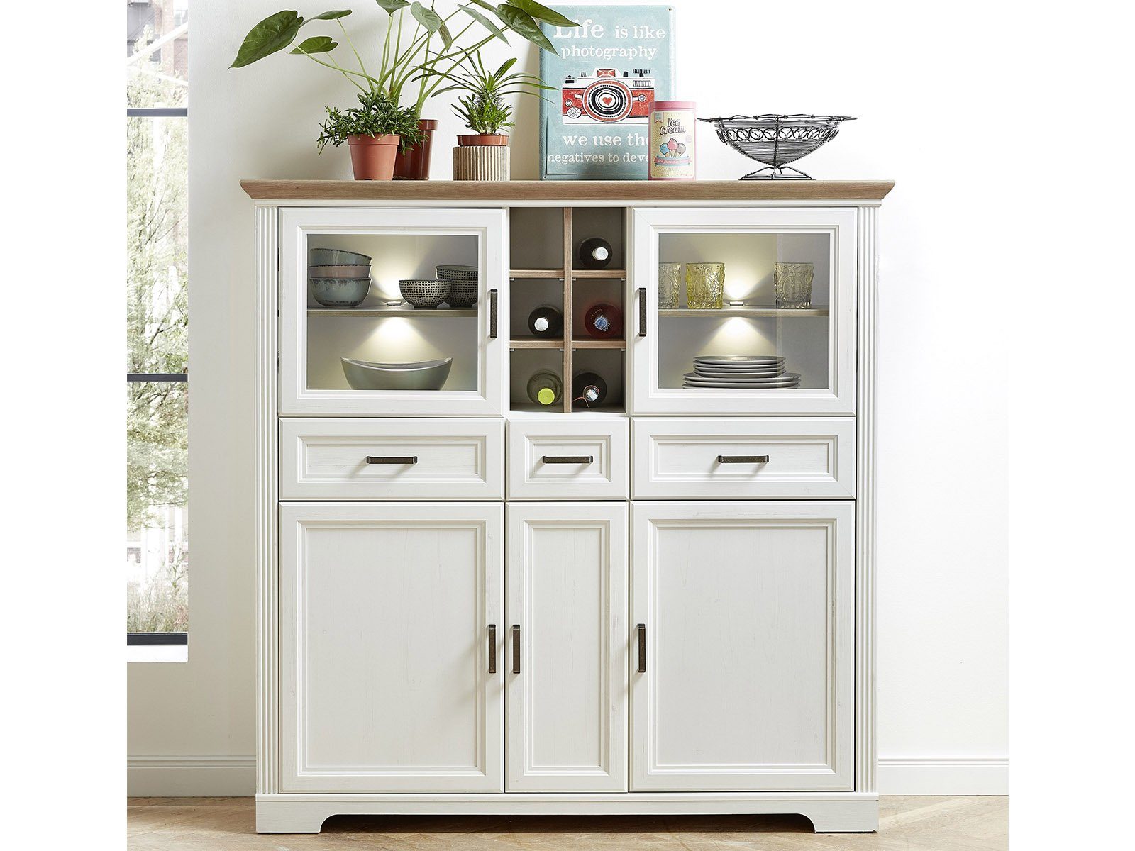 freiraum Highboard Jasmin III, 143 x günstig online kaufen