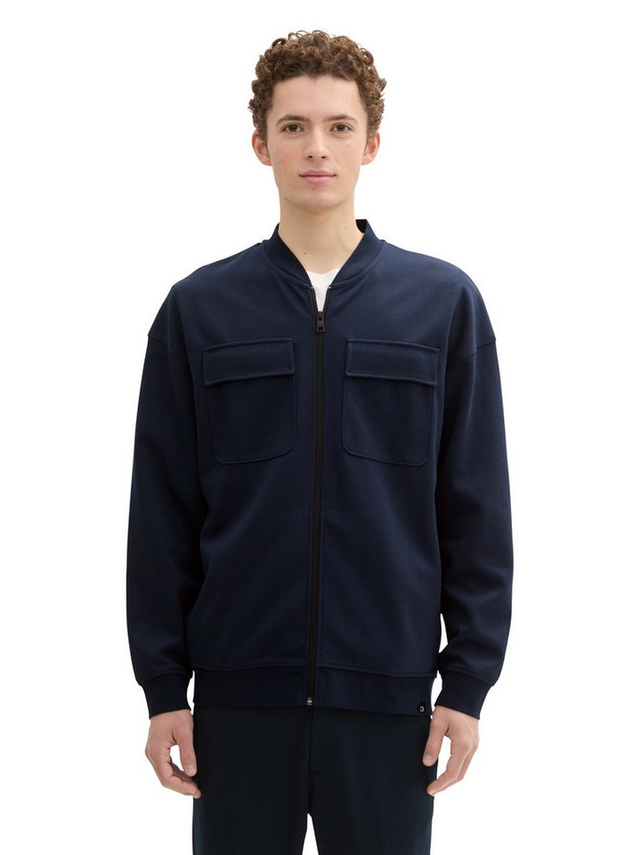 TOM TAILOR Denim Sweatjacke (1-tlg) günstig online kaufen