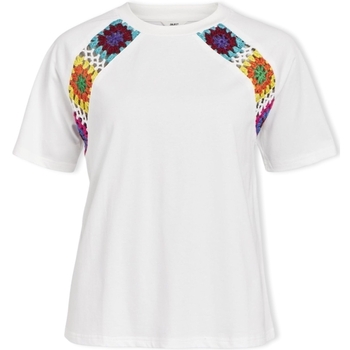 Object  Blusen Top Bea S/S - Bright White günstig online kaufen