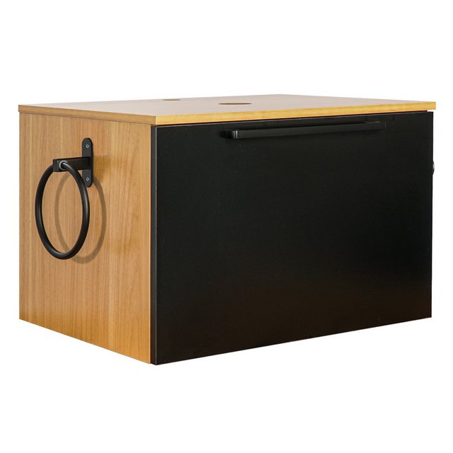 Puluomis Waschbeckenunterschrank ohne Waschbecken 60cm mit 1 Handtuchring 1 günstig online kaufen