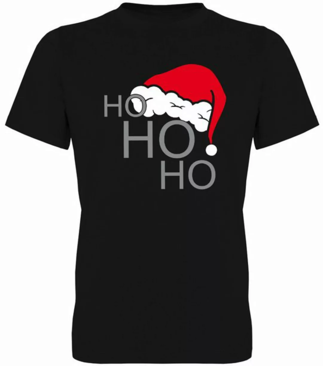 G-graphics T-Shirt Ho Ho Ho – Nikolausmütze Herren T-Shirt mit trendigem Fr günstig online kaufen