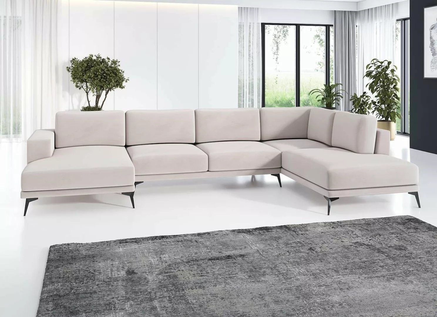 A&J MöbelLand GmbH Ecksofa Zorano PU MAX günstig online kaufen