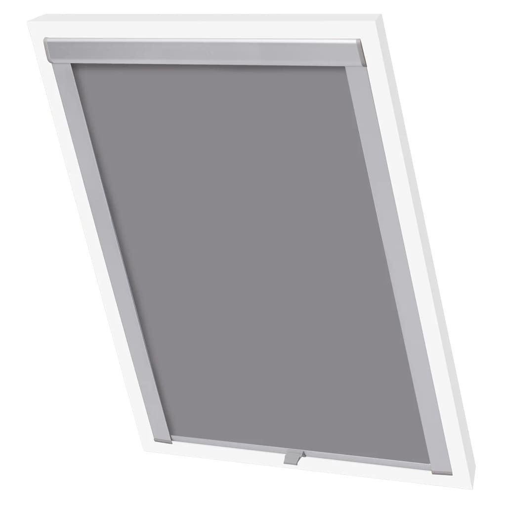 Rollo Verdunkelungsrollo Grau PK08, vidaXL günstig online kaufen