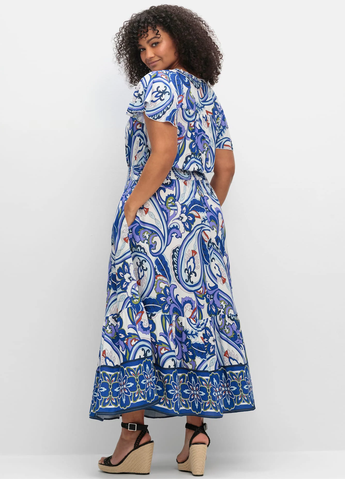 sheego by Joe Browns Maxikleid "Druckkleid" günstig online kaufen