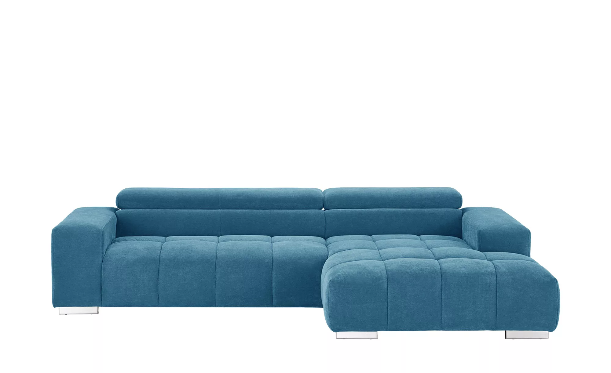 uno Ecksofa - blau - 70 cm - Polstermöbel > Sofas > Ecksofas - Möbel Kraft günstig online kaufen