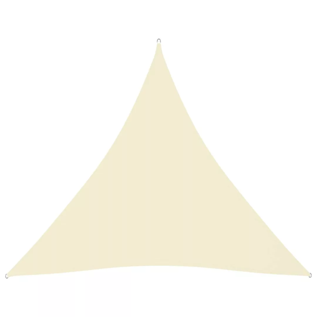 Sonnensegel Oxford-gewebe Dreieckig 4,5x4,5x4,5 M Creme günstig online kaufen