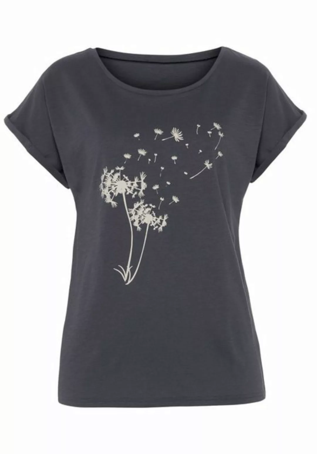 Vivance T-Shirt (1-tlg) mit Frontdruck "Pusteblume günstig online kaufen