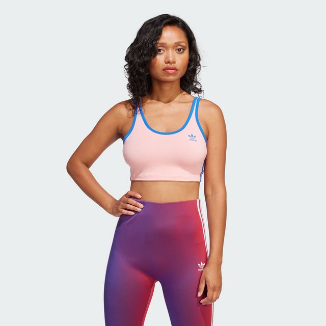 adidas Originals Tanktop ADICOLOR 3-STREIFEN BUSTIER günstig online kaufen