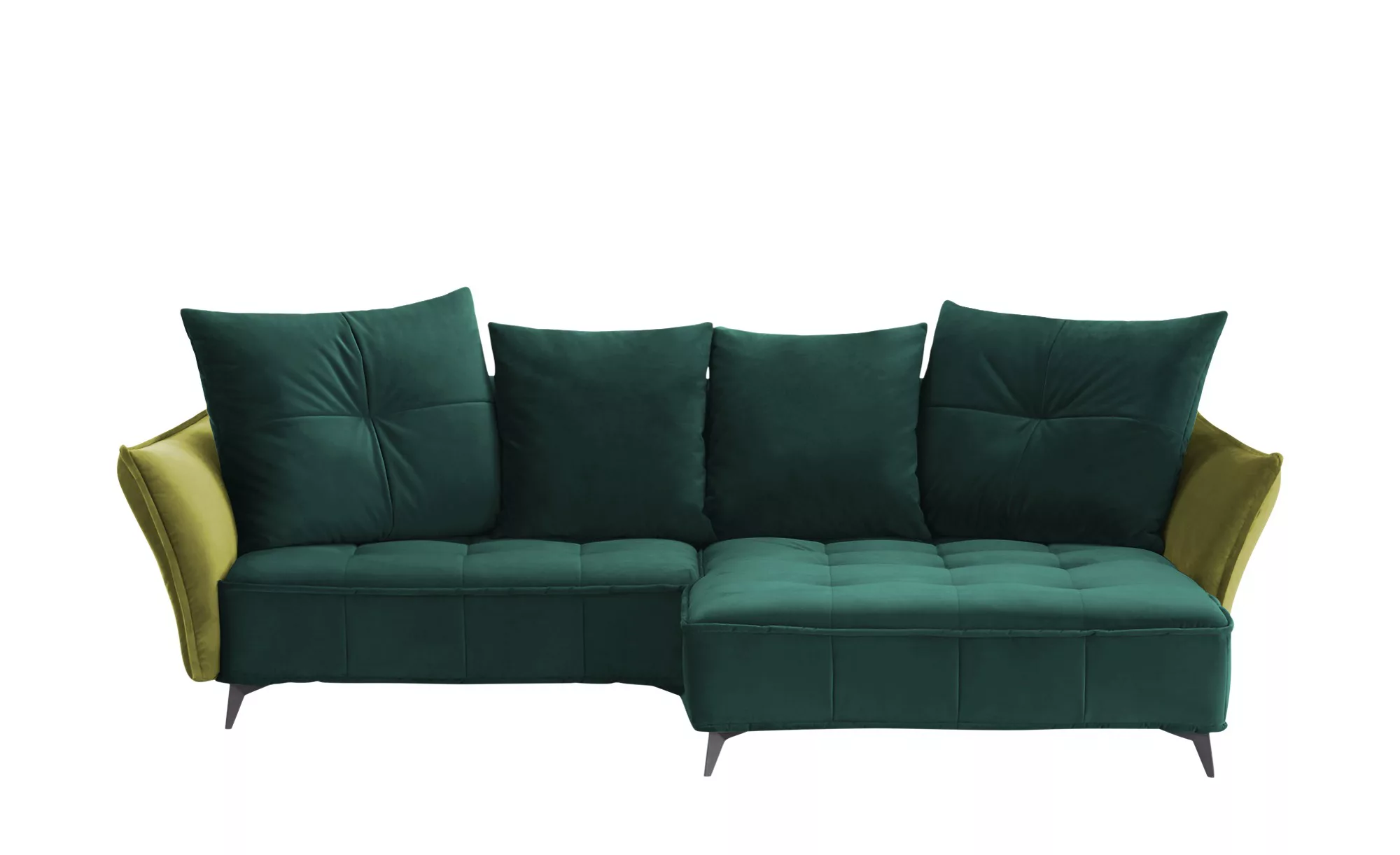 Ecksofa - grün - 290 cm - 80 cm - 175 cm - Polstermöbel > Sofas > Ecksofas günstig online kaufen