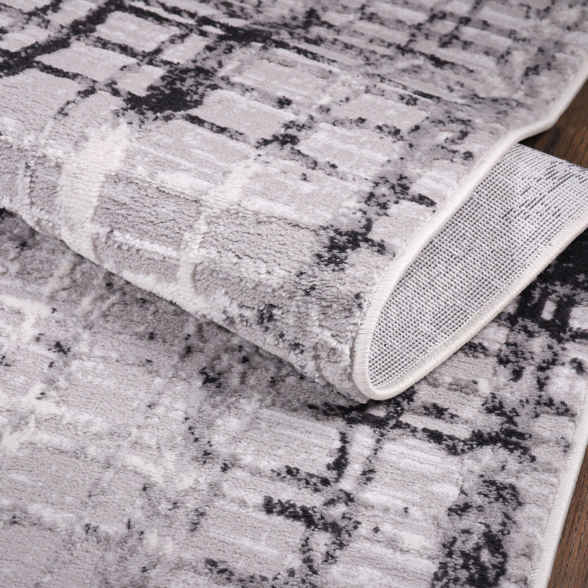 Sanat Teppich »Evra 7010«, rechteckig, 22 mm Höhe, Kurzflorteppich mit Hoch günstig online kaufen