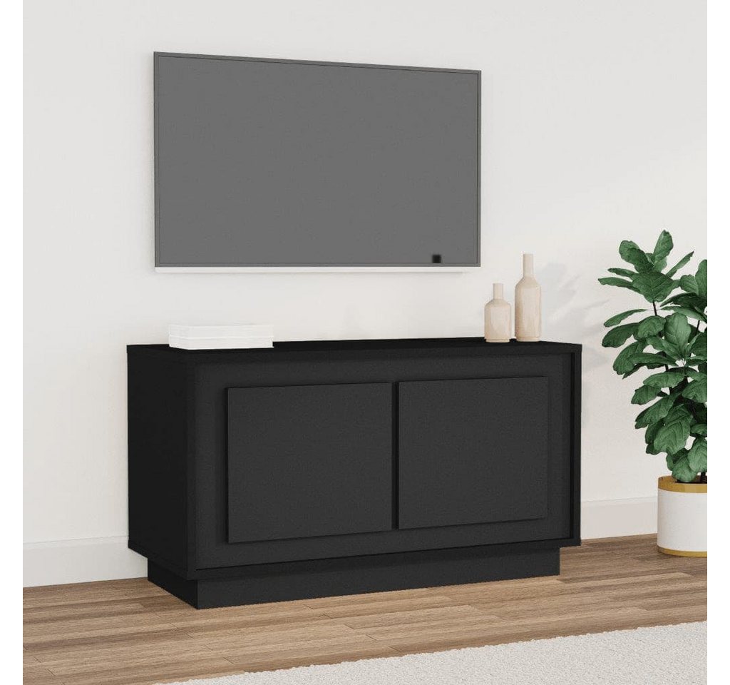 vidaXL TV-Schrank TV-Schrank Schwarz 80x35x45 cm Spanplatte günstig online kaufen