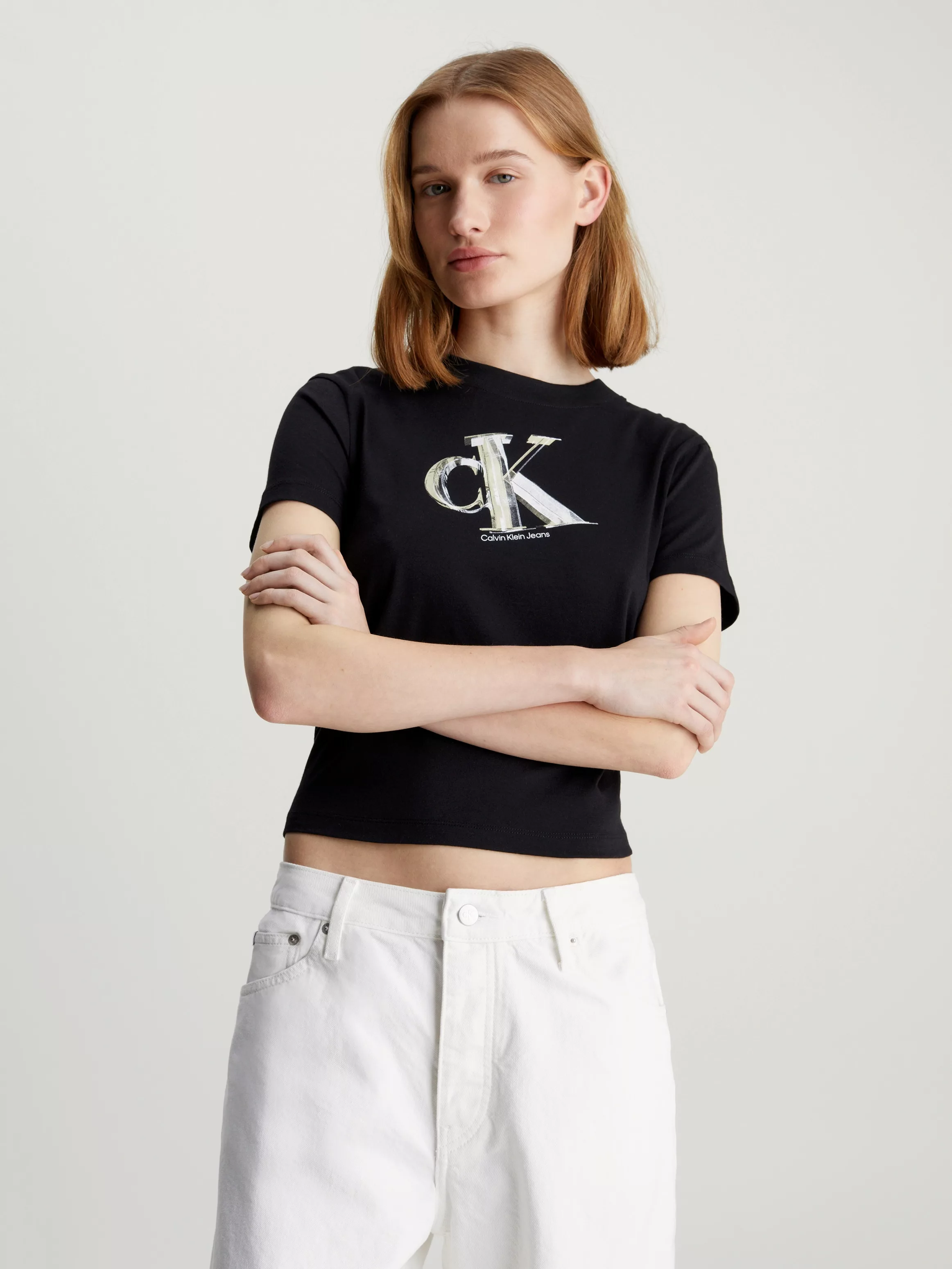 Calvin Klein Jeans T-Shirt "META CK BABY TEE" günstig online kaufen