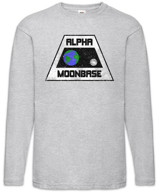 Urban Backwoods Langarmshirt Vintage Alpha Moonbase Logo Langarm T-Shirt Mo günstig online kaufen