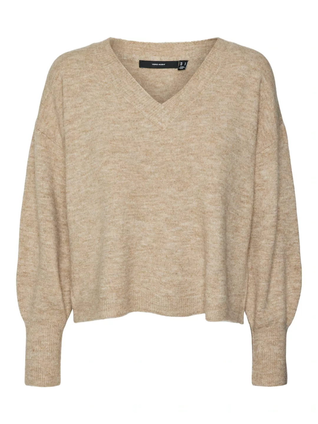 Vero Moda V-Ausschnitt-Pullover "VMJUPITER LS V-NECK PULLOVER BF" günstig online kaufen