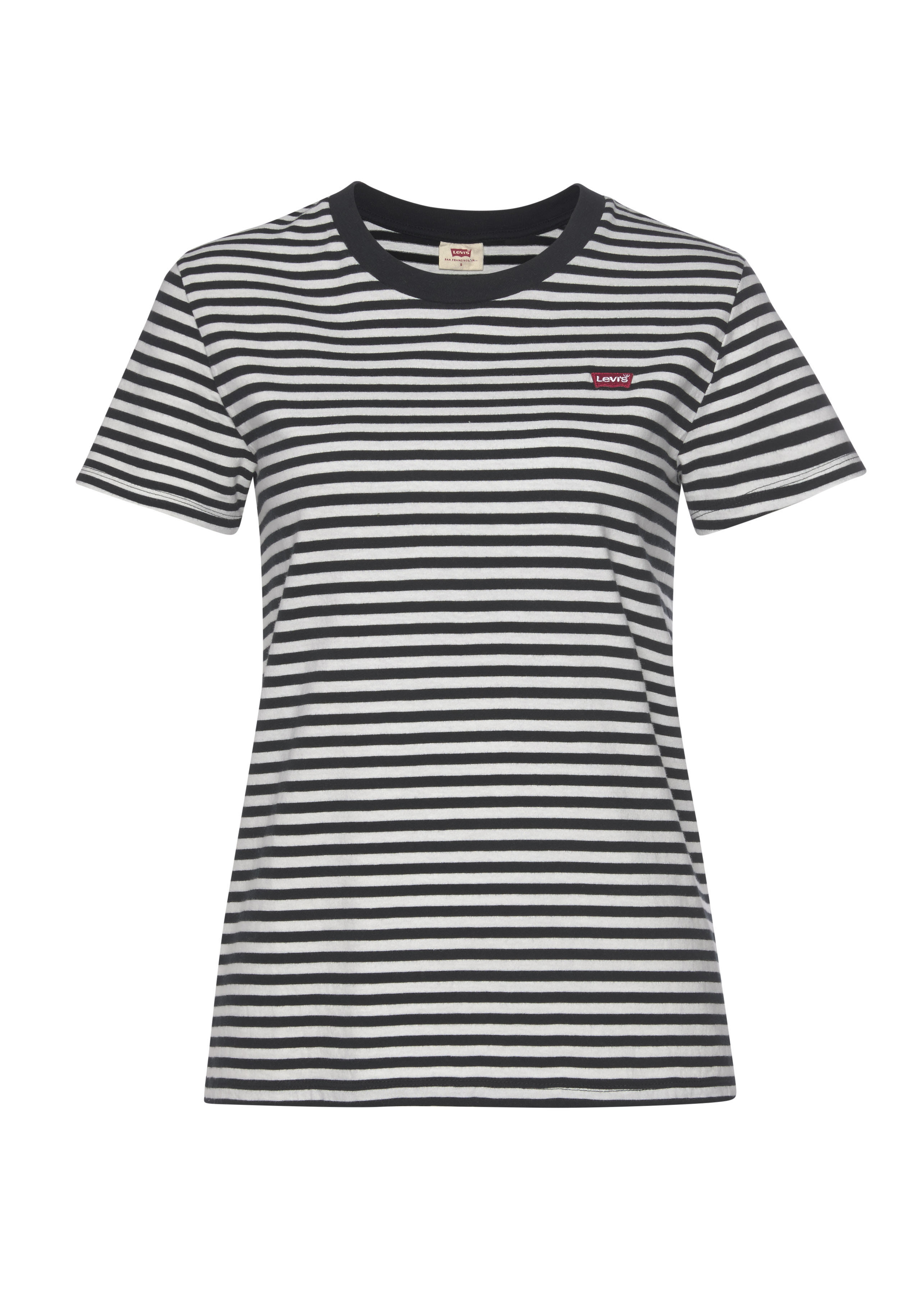 Levi´s ® The Perfect Kurzarm T-shirt XS Raita Stripe Cavi günstig online kaufen