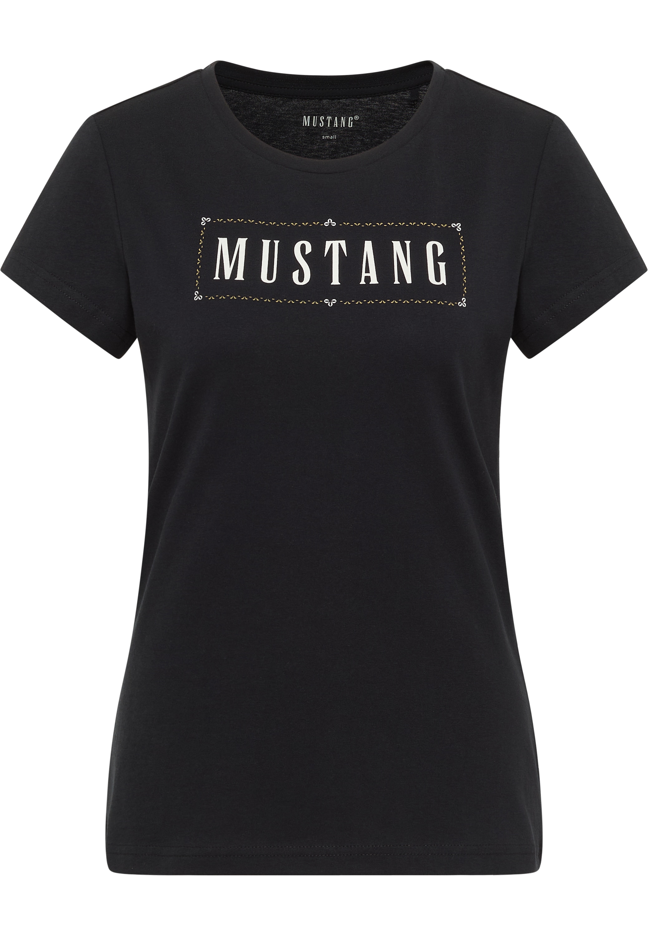 MUSTANG Kurzarmshirt "Damen Style Loa" günstig online kaufen