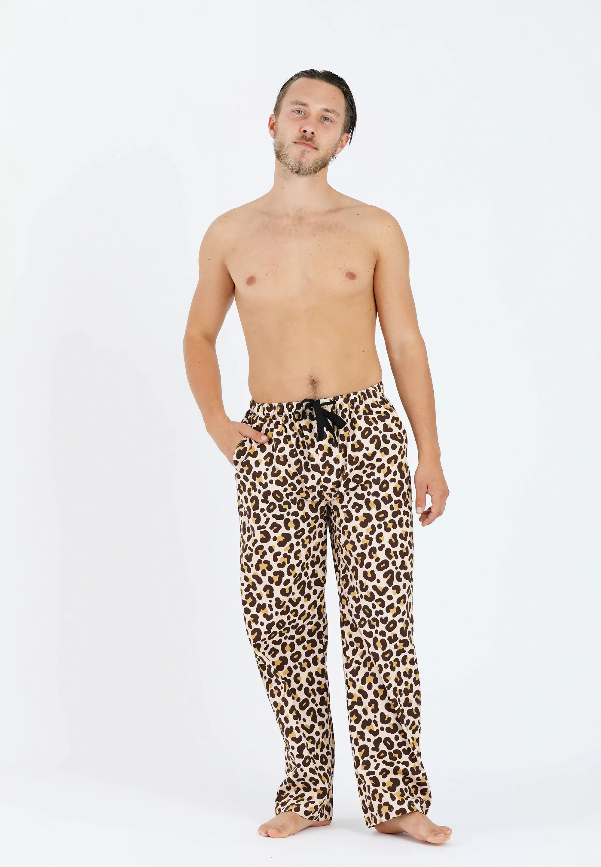 Lousy Livin Stoffhose "Pant Leroy", mit Leoparden Print günstig online kaufen