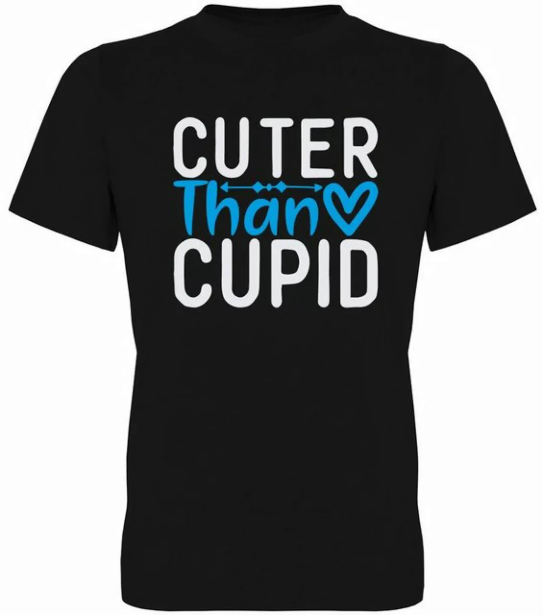 G-graphics T-Shirt Cuter than Cupid Herren T-Shirt, mit trendigem Frontprin günstig online kaufen