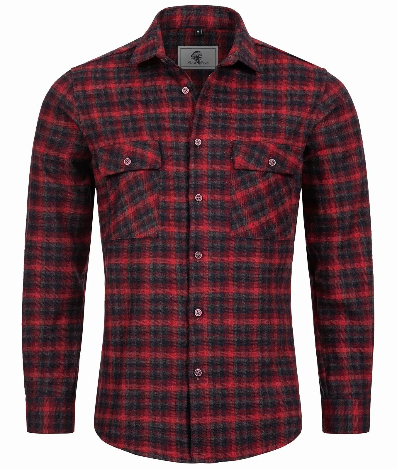 Rock Creek Flanellhemd Herren Flanellhemd Hemd günstig online kaufen