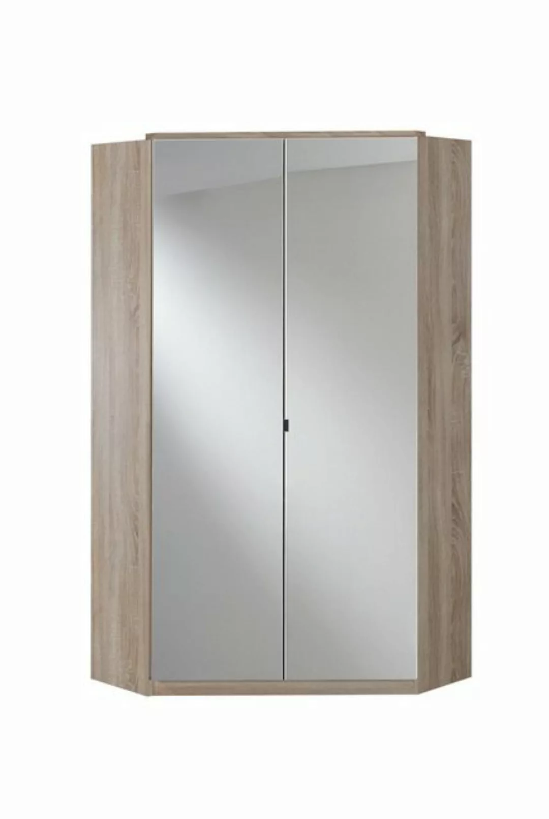 Wimex Eckkleiderschrank in Eiche Sägerau / Spiegel - 95x198x95cm (BxHxT) günstig online kaufen