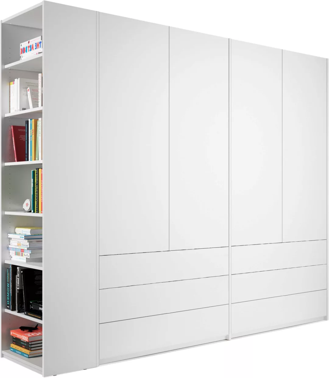 Müller SMALL LIVING Kleiderschrank "Modular Plus Variante 4", 6 Schubladen, günstig online kaufen