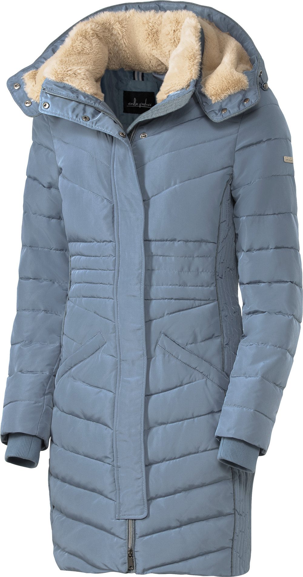 Emilia Parker Parka in Unifarbe günstig online kaufen