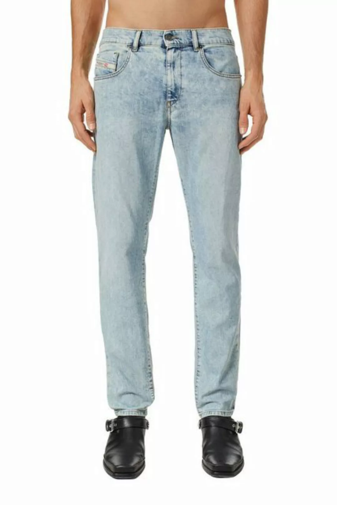 Diesel Slim-fit-Jeans Stretch Hose Blau - D-Strukt 0GDAM günstig online kaufen