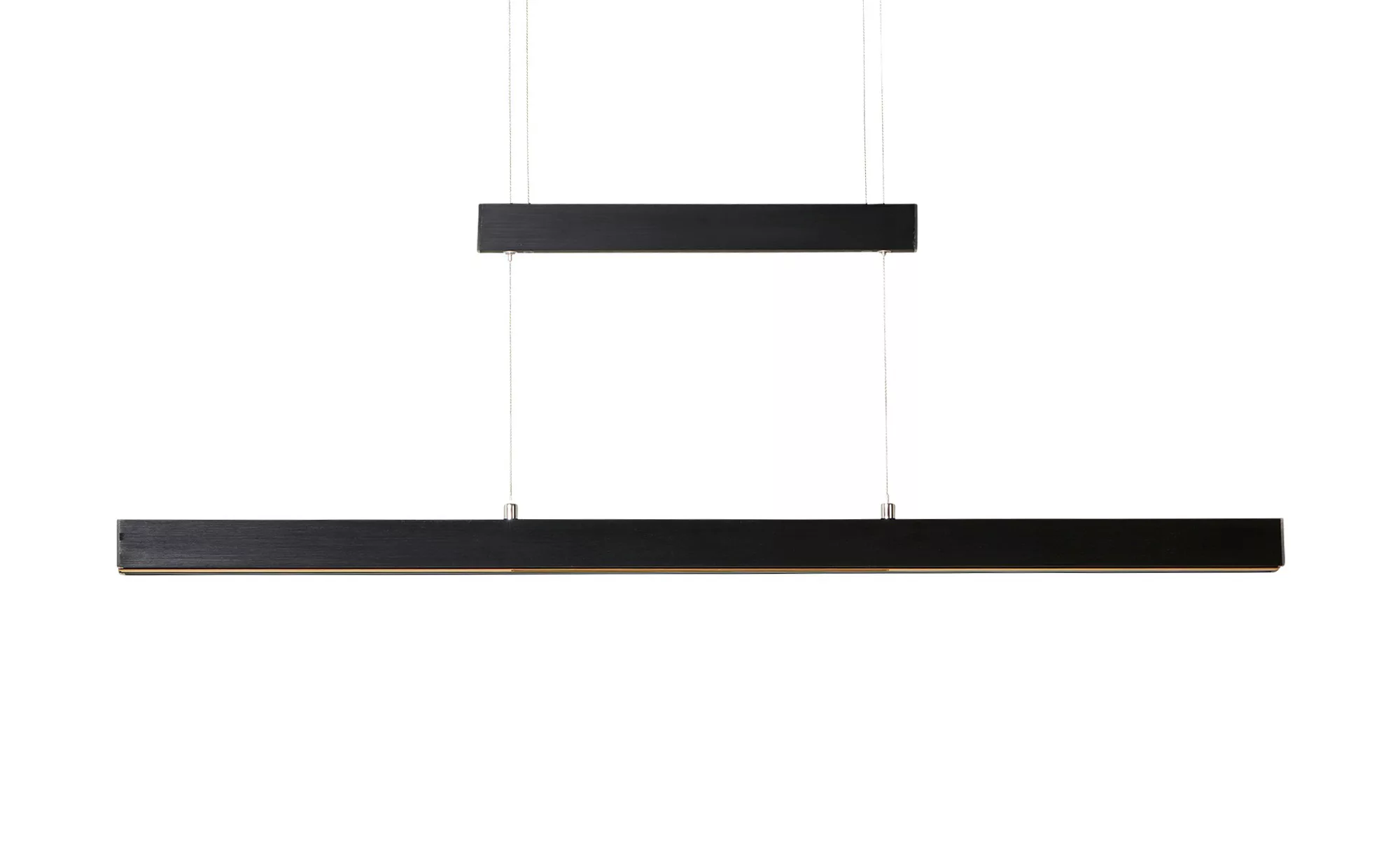 Trio LED-Pendelleuchte, schwarz mit Up & Down Light ¦ Maße (cm): B: 150 H: günstig online kaufen
