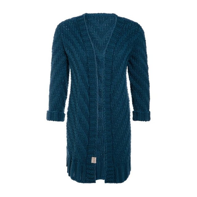 Knit Factory Strickjacke Sally Strickjacken 36/38 Glatt Dunkelblau (1-tlg) günstig online kaufen