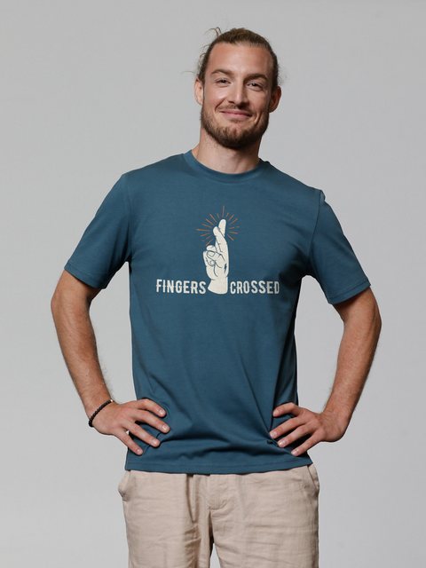 wat? Apparel T-Shirt Fingers crossed günstig online kaufen