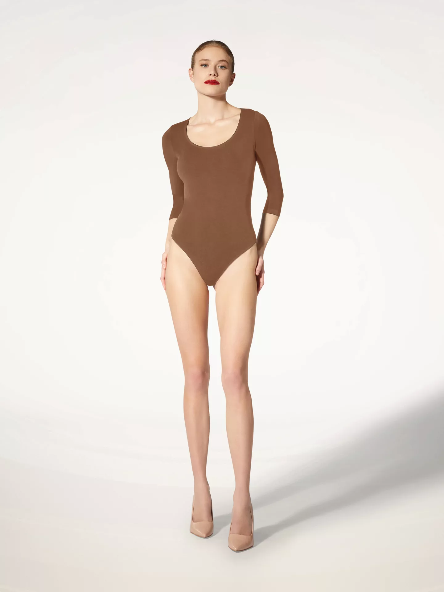 Wolford - Tokio String Body, Frau, saba, Größe: M günstig online kaufen