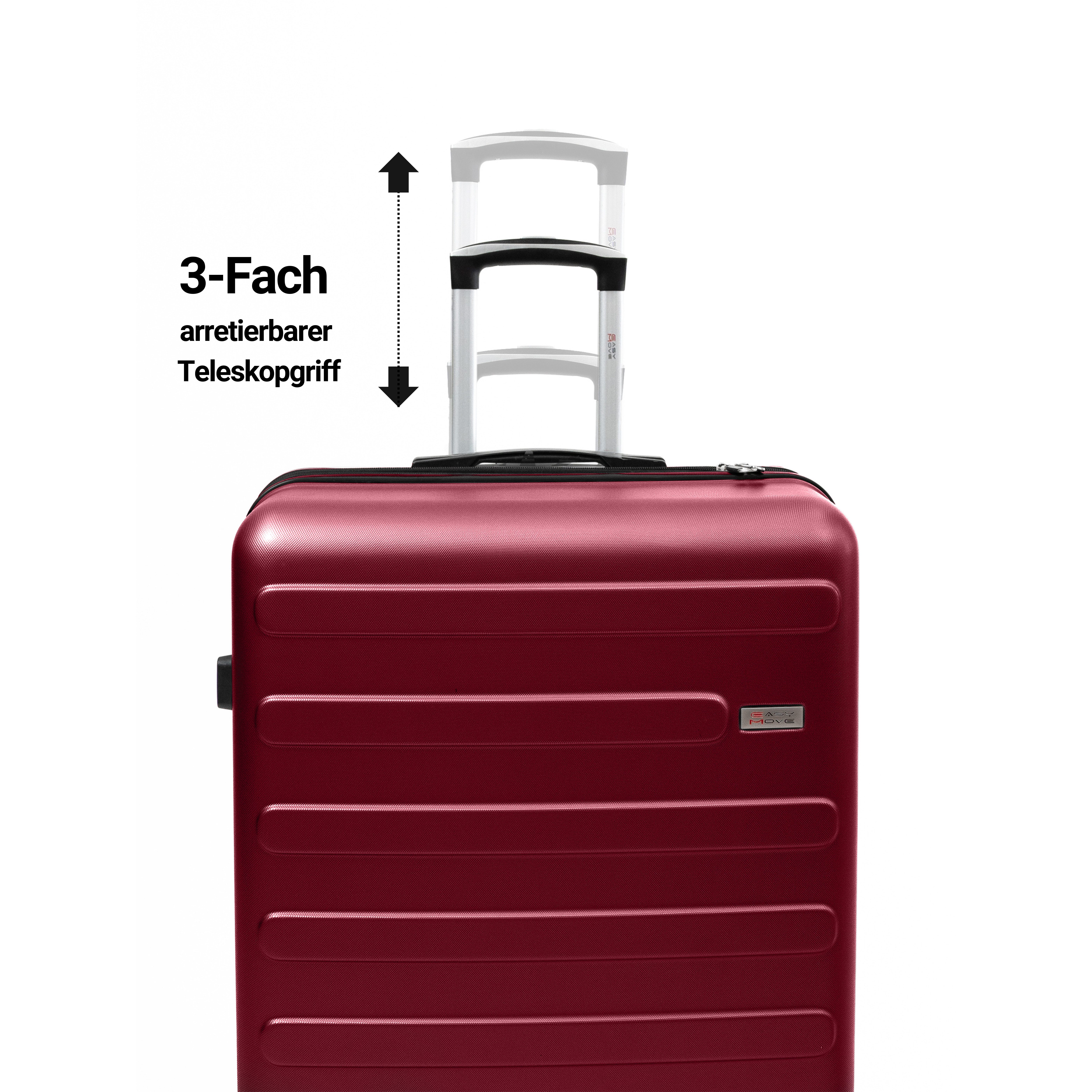 Easy Move Hartschalen-Trolley Leichter Rollkoffer Flair günstig online kaufen