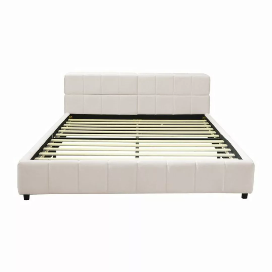 Gotagee Polsterbett Doppelbett 140x200 mit Stauraum Erwachsenenbett Flachbe günstig online kaufen