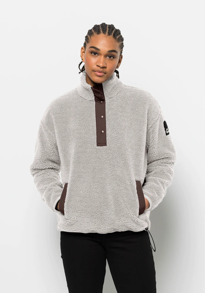 Jack Wolfskin Stehkragenpullover "PANK SNAP W" günstig online kaufen