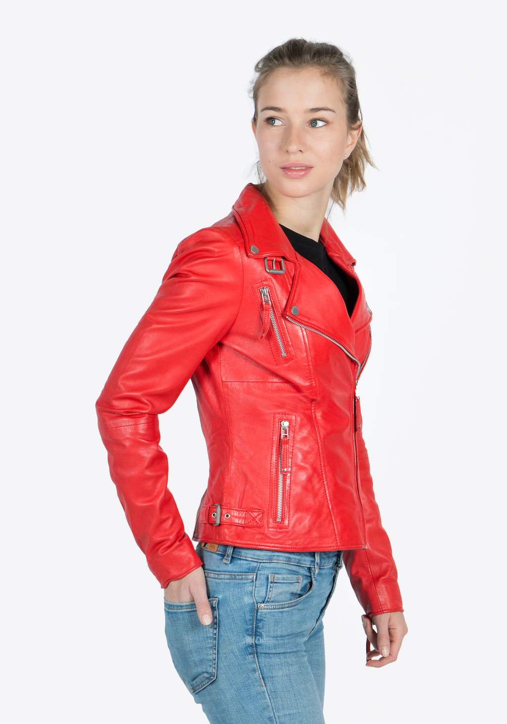 Freaky Nation Lederjacke "Biker Princess" günstig online kaufen