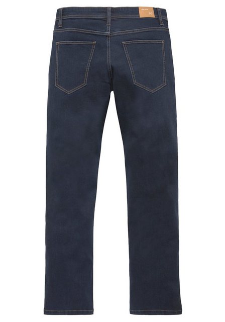 John Devin Straight-Jeans, gerade Beinform, mit Used-Waschung, niedrige Lei günstig online kaufen