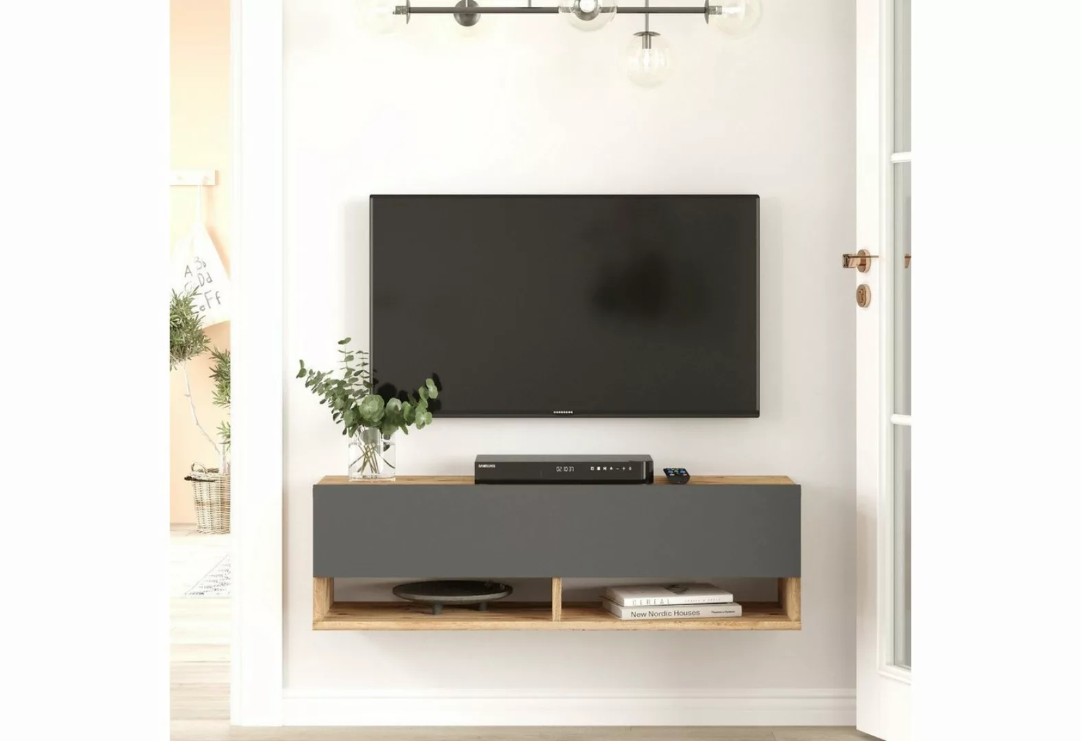 Skye Decor TV-Schrank Schränke, 29,1x100x31,6 cm, 100% Melaminbeschichtete günstig online kaufen