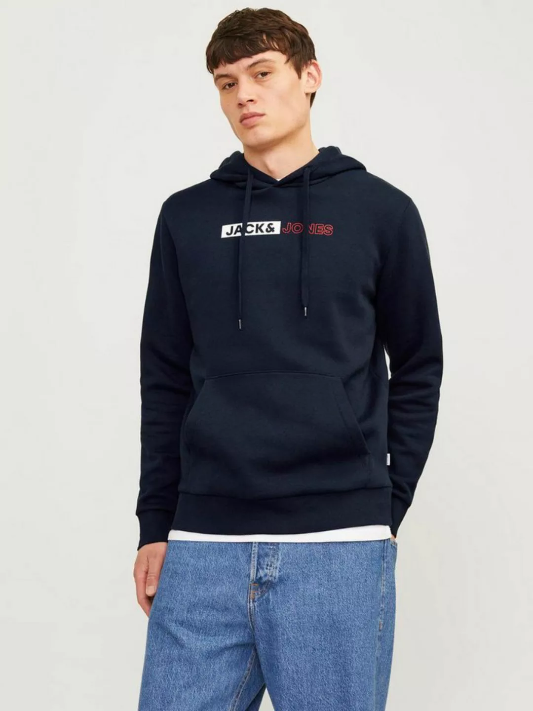 Jack & Jones Kapuzensweatshirt JJECORP LOGO SWEAT HOOD PLAY NOOS günstig online kaufen