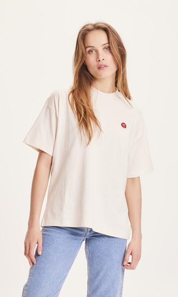 T-shirt- Reborn Violet Print T-shirt - Aus Recyceltem Polyester Und Recycel günstig online kaufen