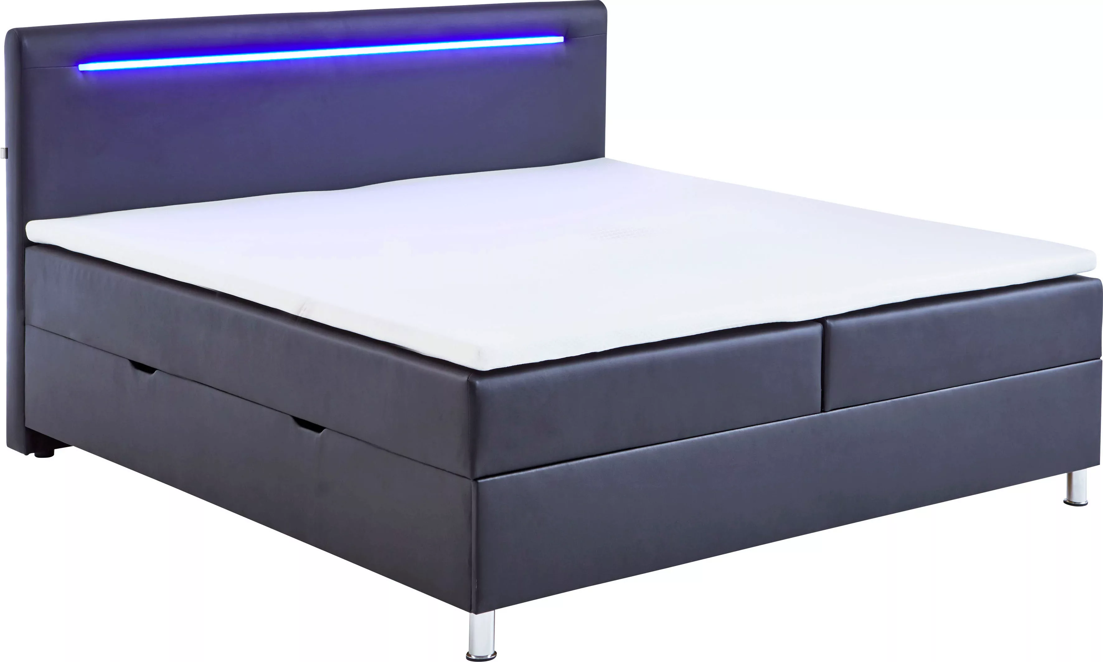 meise.möbel Boxbett Candela, mit LED-Beleuchtung, Bettkasten und Topper günstig online kaufen